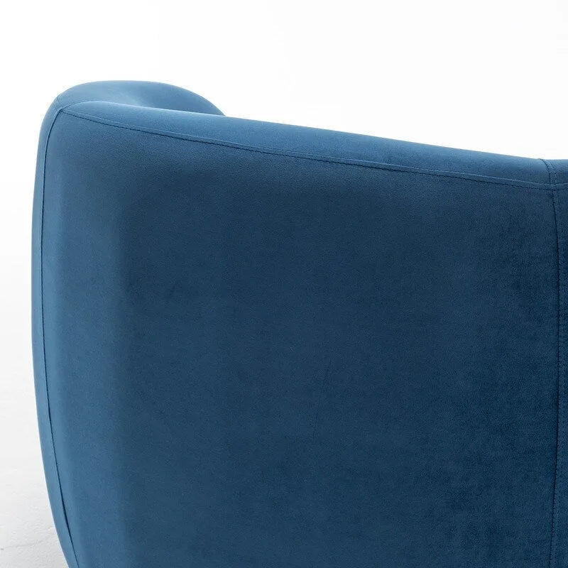 Fauteuil pivotant moderne en forme de tonneau