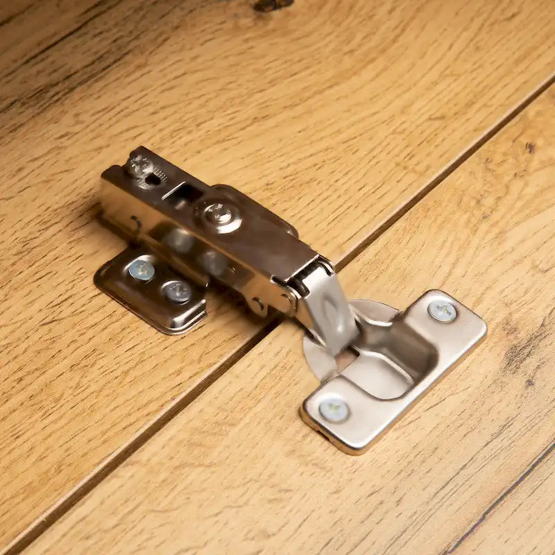 Meuble TV 177 cm avec double rangement et porte abattante pour téléviseurs jusqu'à 203 cm