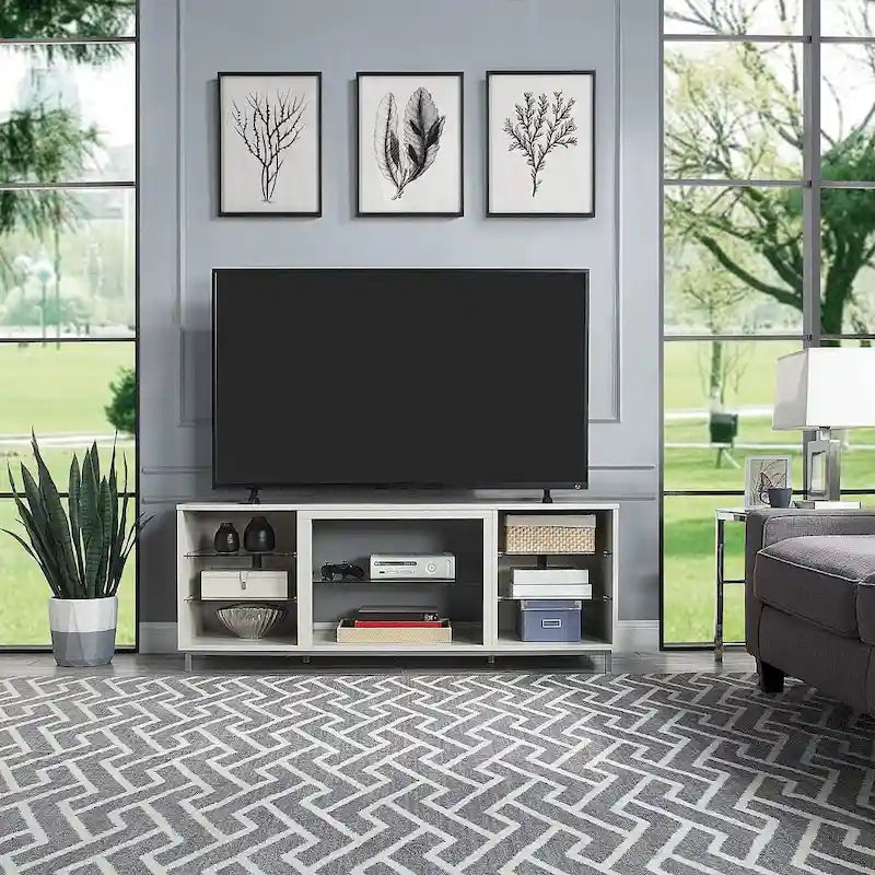 Console de meuble TV/média 60" avec gestion des câbles
