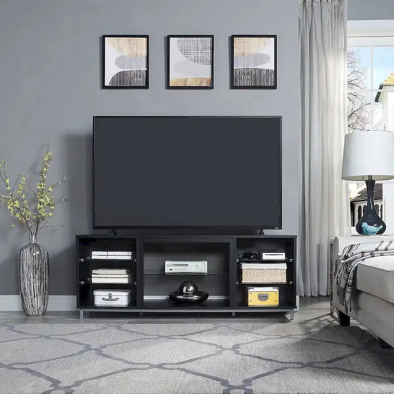 Console de meuble TV/média 60" avec gestion des câbles