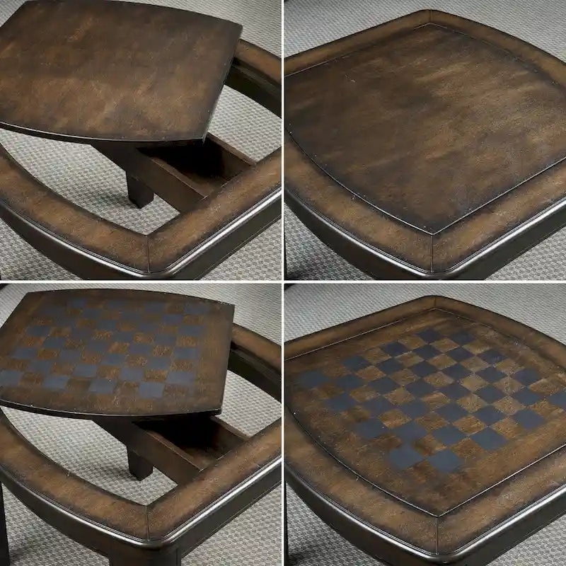 Table d'appoint Darlington avec échiquier