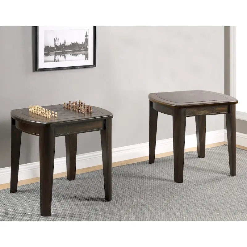 Table d'appoint Darlington avec échiquier