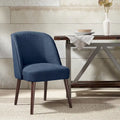 Chaise de salle à manger à dossier arrondi - 22,25"L x 24,5"P x 34,6"H