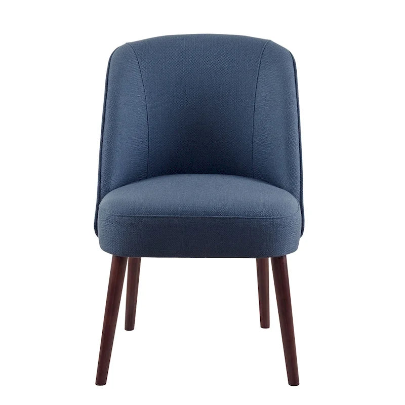 Chaise de salle à manger à dossier arrondi - 22,25"L x 24,5"P x 34,6"H