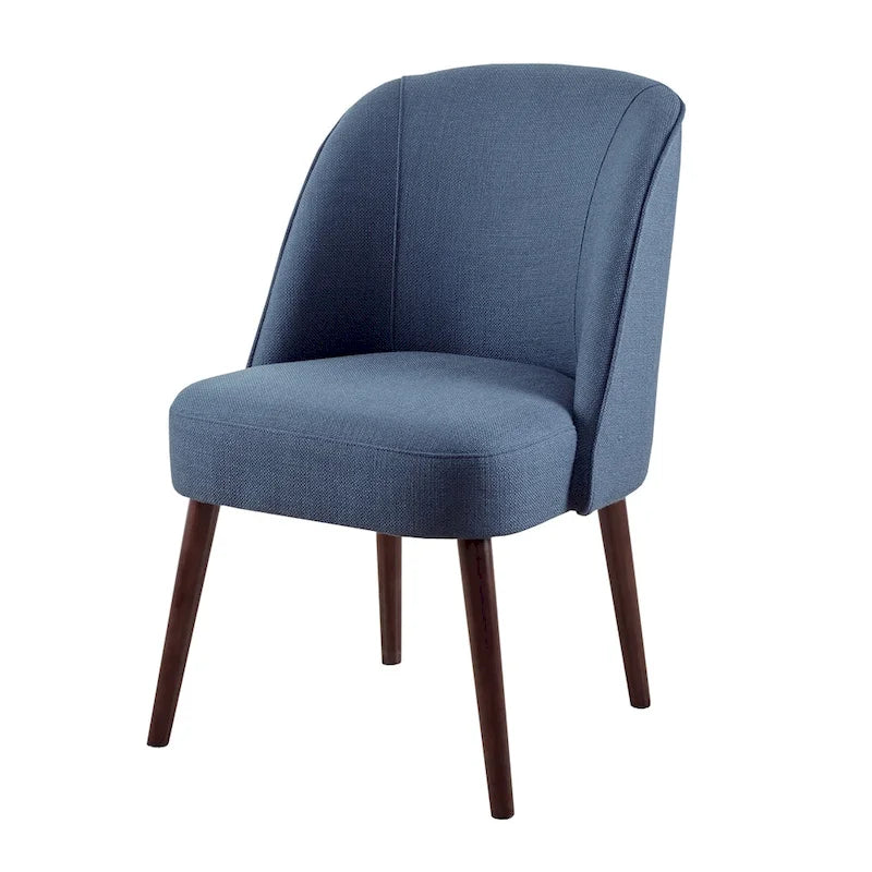 Chaise de salle à manger à dossier arrondi - 22,25"L x 24,5"P x 34,6"H