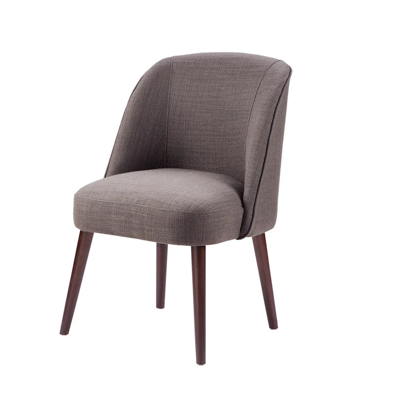 Chaise de salle à manger à dossier arrondi - 22,25"L x 24,5"P x 34,6"H