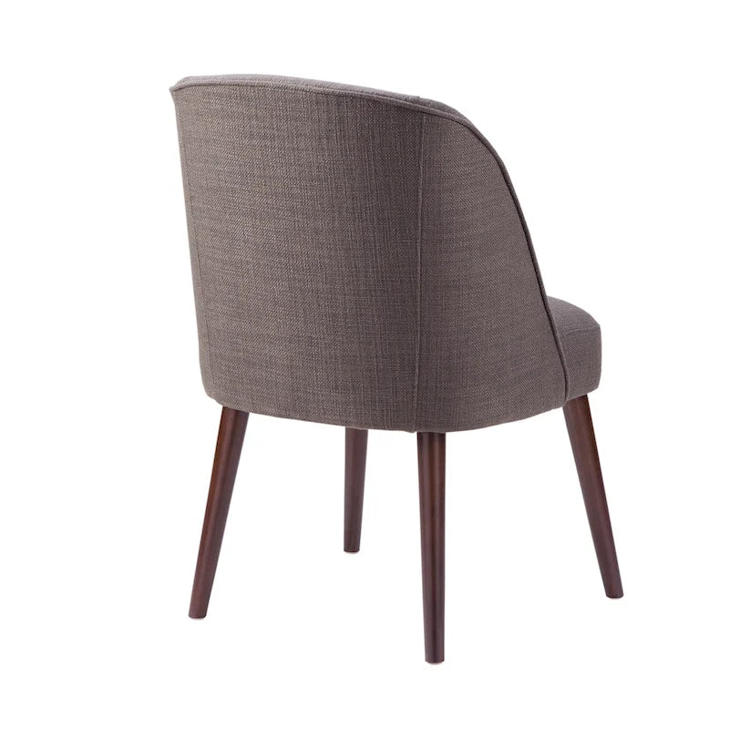 Chaise de salle à manger à dossier arrondi - 22,25"L x 24,5"P x 34,6"H