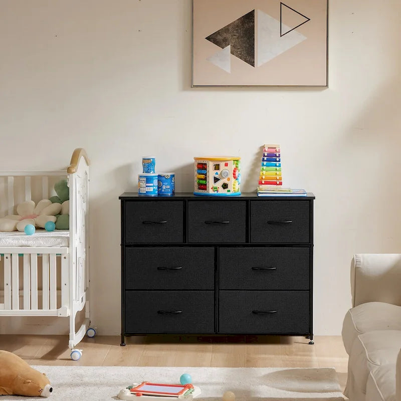 7 espaces de rangement, casiers de garde-robe assemblés, casiers de mobilier de chambre à coucher