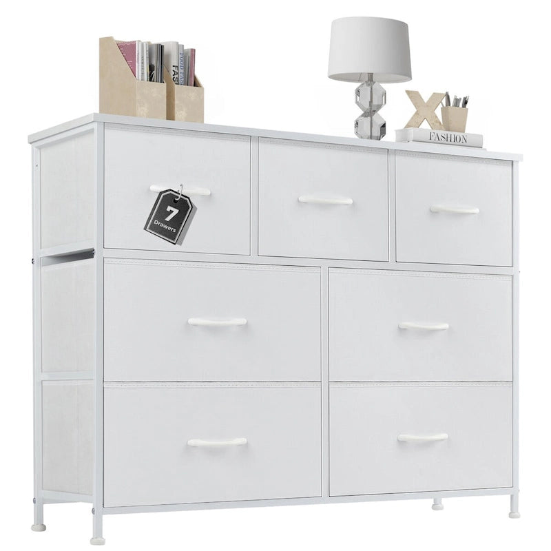 7 espaces de rangement, casiers de garde-robe assemblés, casiers de mobilier de chambre à coucher