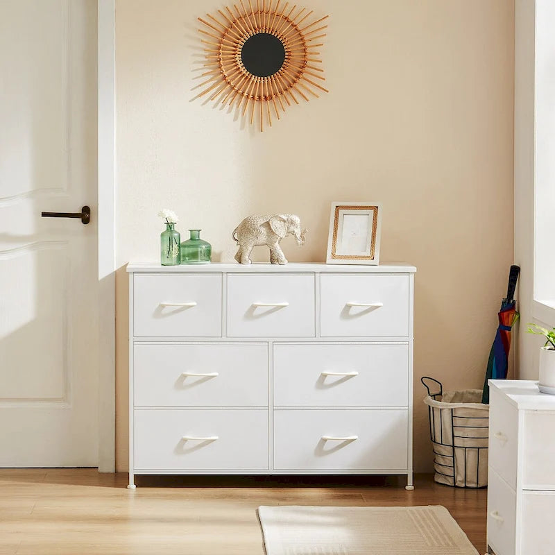 7 espaces de rangement, casiers de garde-robe assemblés, casiers de mobilier de chambre à coucher