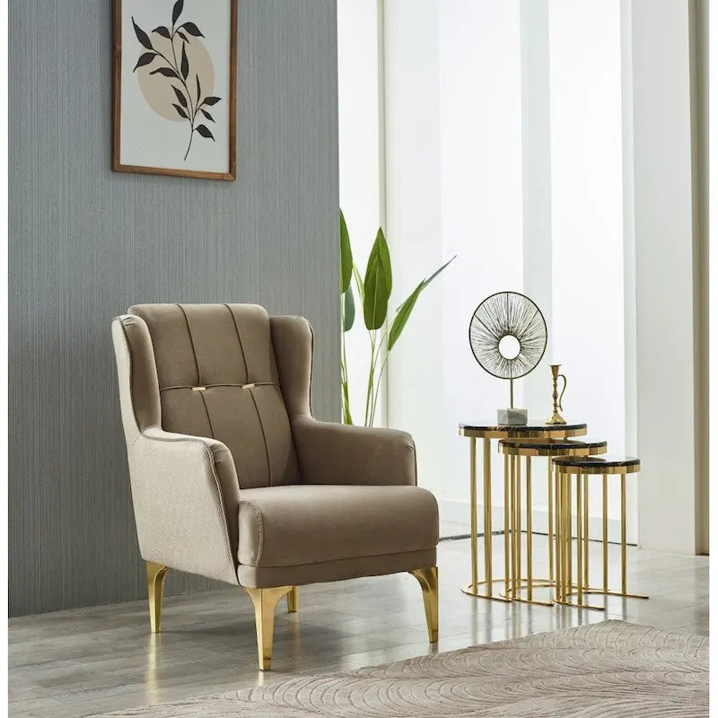 Fauteuil de salon moderne et confortable