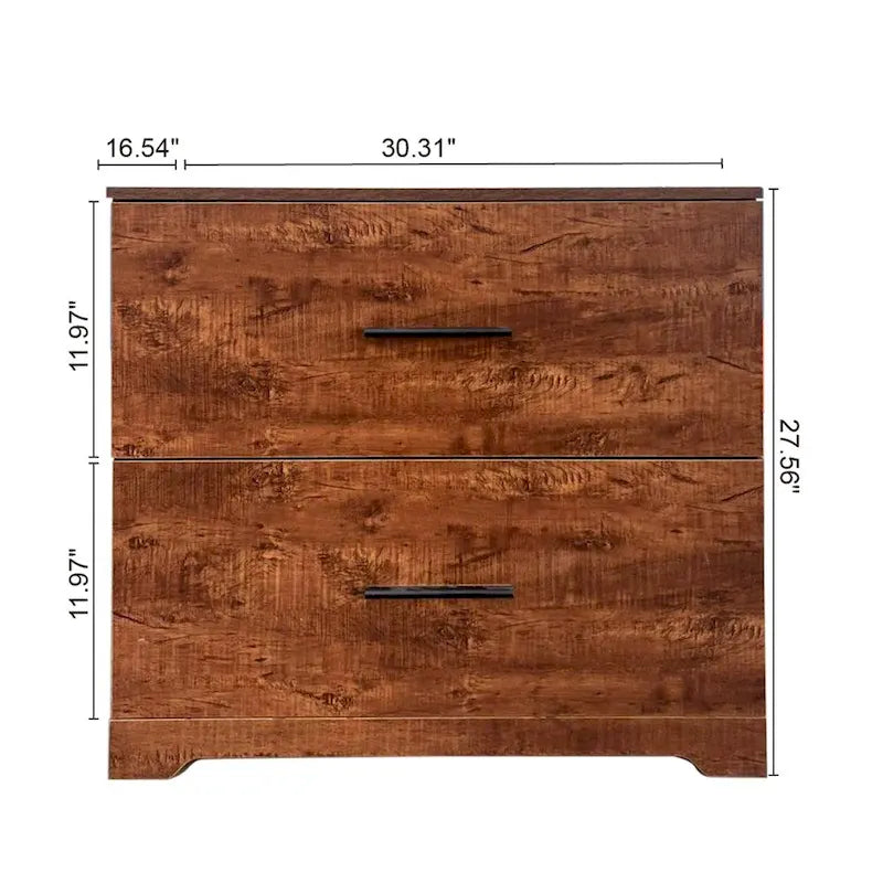 Meuble de rangement à deux tiroirs