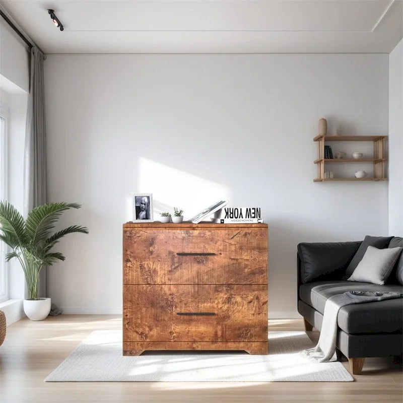 Meuble de rangement à deux tiroirs